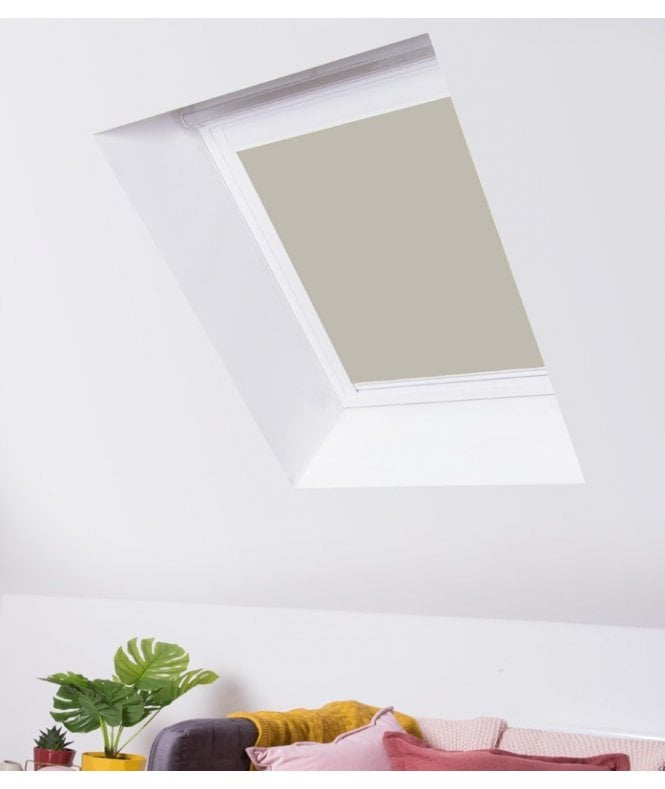 New Edge Blinds Fawn Blackout Skylight Blind for Fakro Roof Windows