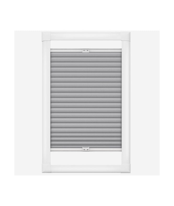 New Edge Blinds FITtoFRAME Honeycomb Self Adhesive Cellular Blockout Blind in Dove Grey