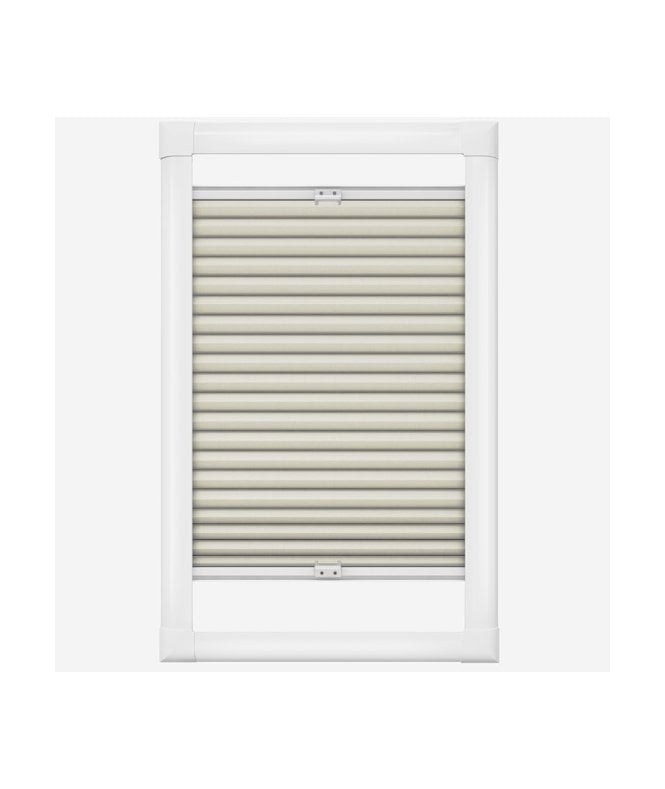New Edge Blinds FITtoFRAME Honeycomb Self Adhesive Cellular Dimout Blind in Cream