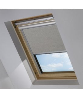 Fog Grey Blackout Skylight Blind for VELUX® Roof Windows (V Codes)