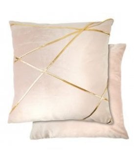 Fractal Collection Cushion Cover in Blush Pink