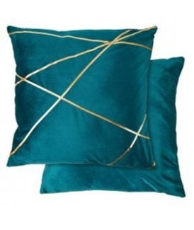 Fractal Collection Cushion Cover in Emerald