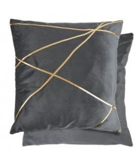 Fractal Collection Cushion Cover in Silver