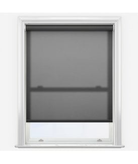 Fusion Anthracite Made to Measure Dimout Roller Blind
