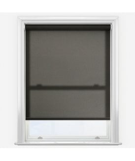 Fusion Black Made to Measure Dimout Roller Blind