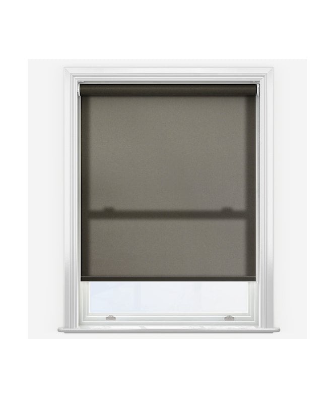 New Edge Blinds Fusion Brown Made to Measure Dimout Roller Blind