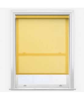Fusion Daffodil Yellow Made to Measure Dimout Roller Blind
