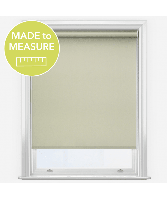 New Edge Blinds Fusion Greige Made to Measure Blackout Roller Blind