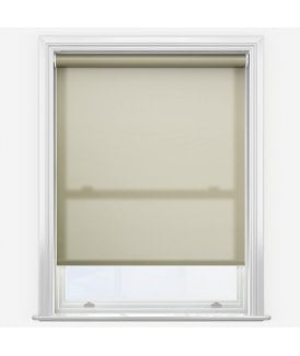 Fusion Greige Made to Measure Dimout Roller Blind