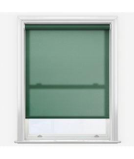 Fusion Hunter Green Made to Measure Dimout Roller Blind