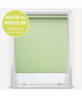 Fusion Light Sage Made to Measure Blackout Roller Blind