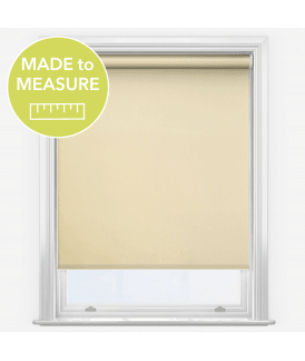 Fusion Natural Made to Measure Blackout Roller Blind