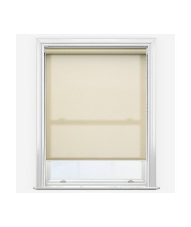 New Edge Blinds Fusion Natural Made to Measure Dimout Roller Blind