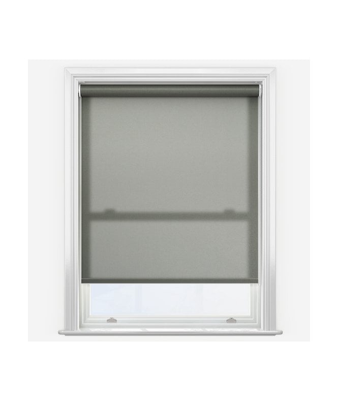 New Edge Blinds Fusion Pewter Made to Measure Dimout Roller Blind