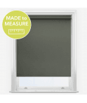 Fusion Slate Grey Made to Measure Blackout Roller Blind