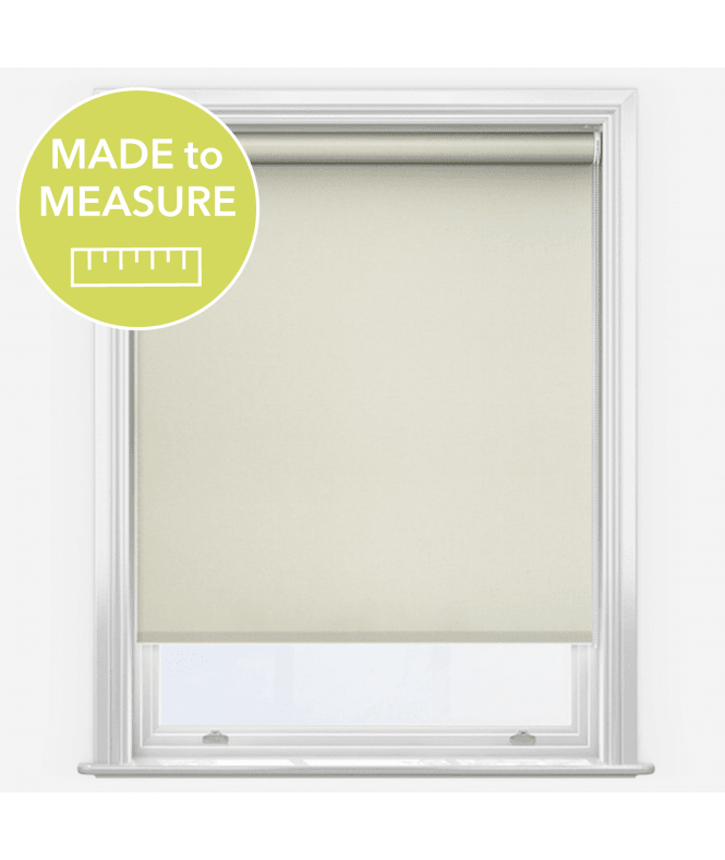 New Edge Blinds Fusion White Made to Measure Blackout Roller Blind