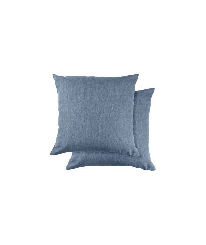 New Edge Blinds Gardenia Collection Waterproof Indoor / Outdoor Cushion Cover in Blue