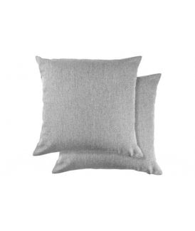 Gardenia Collection Waterproof Indoor / Outdoor Cushion Cover in Silver