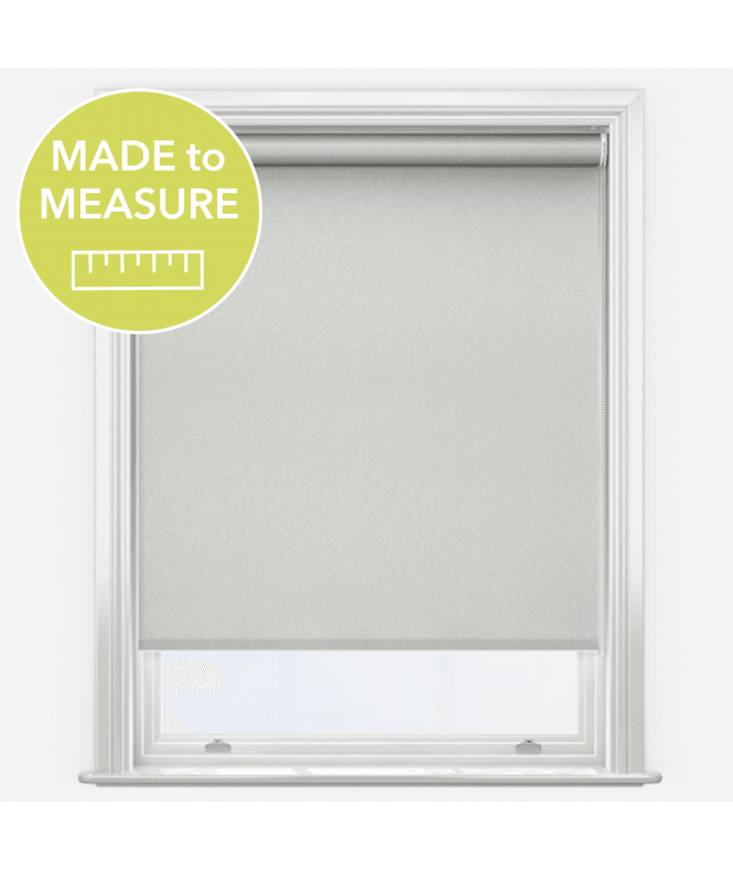 New Edge Blinds Glimpse Oyster Made to Measure Blackout Roller Blind