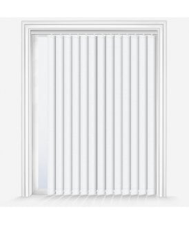 Glimpse Snow Custom Made Blackout Vertical Blind