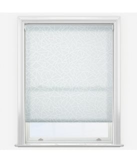 Graphico White Made to Measure Dimout Roller Blind