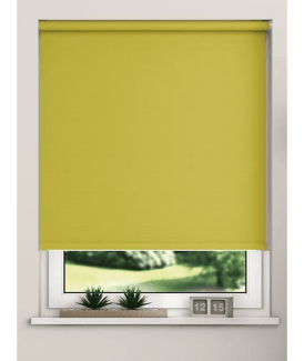 Green Blackout Roller Blind (170cm Drop)