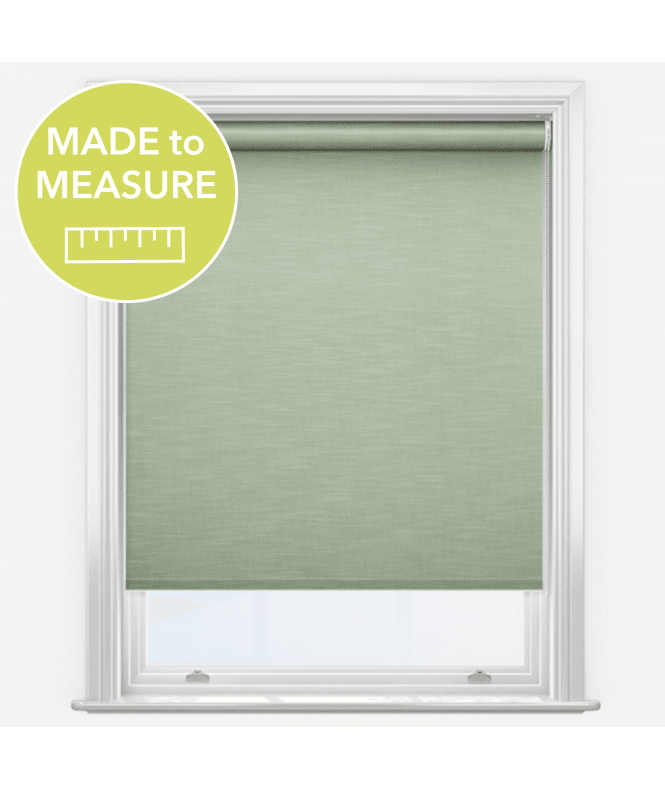 New Edge Blinds Hayworth Fern Made to Measure Blackout Roller Blind