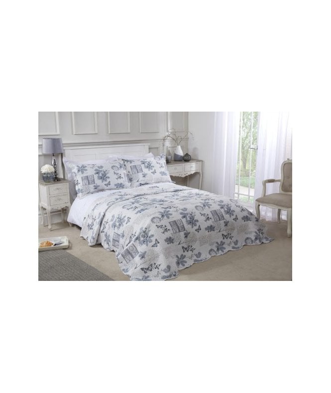 New Edge Blinds Hemmingway Collection Quilted Patchwork Bedspread Set