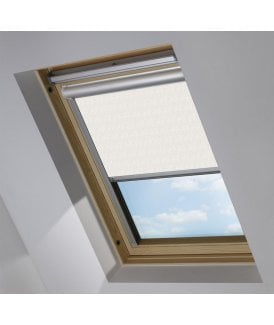 Herringbone Natural Blackout Skylight Blind for RoofLITE® Roof Windows