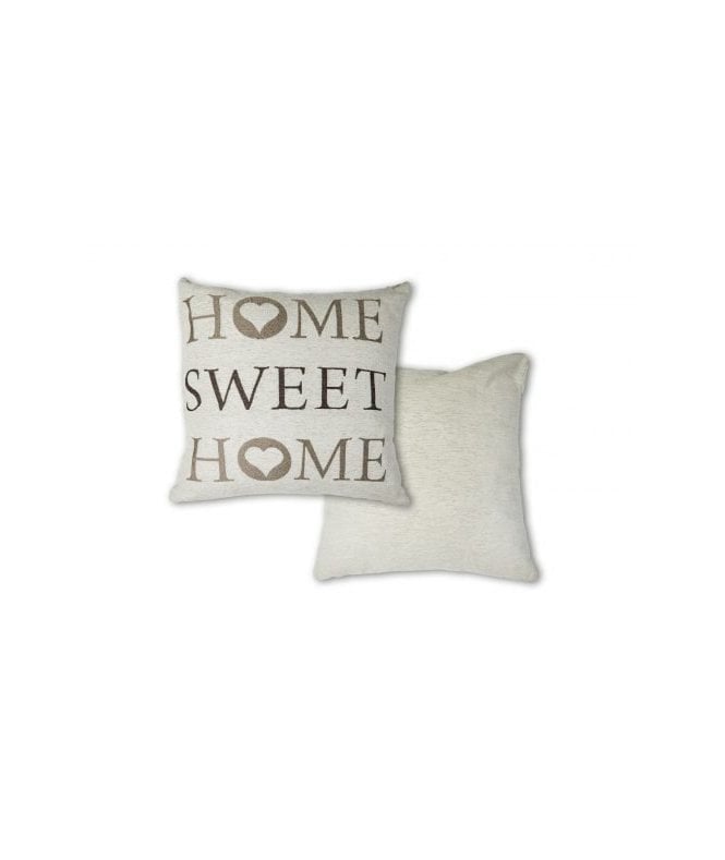 New Edge Blinds Home Collection Jacquard Cushion Cover in Beige