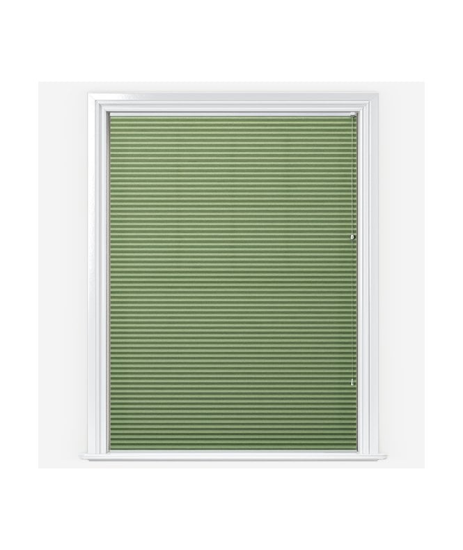 New Edge Blinds Iburg Sage Pleated Dimout Blind