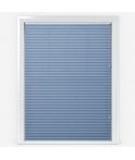 Iburg Sky Blue Pleated Dimout Blind