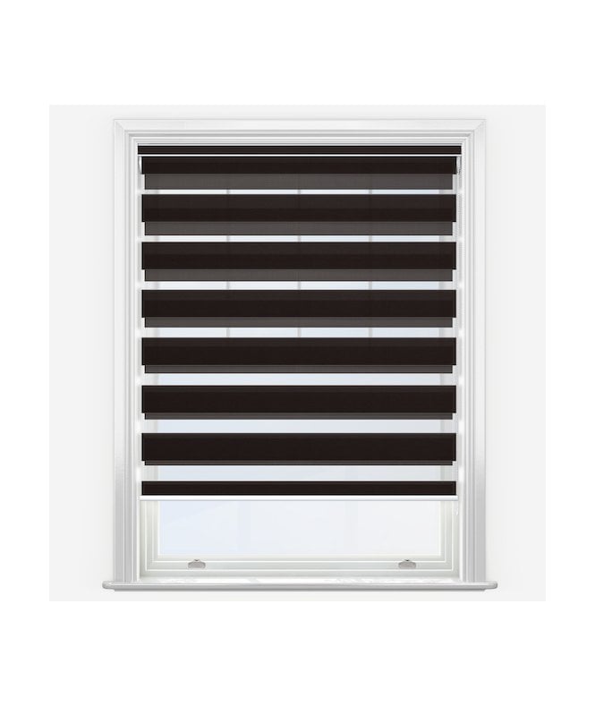 New Edge Blinds Impression Chocolate Dimout Day & Night Roller Blind