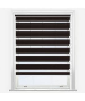 Impression Chocolate Dimout Day & Night Roller Blind