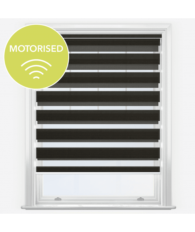 New Edge Blinds Impression Mole Motorised Dimout Day & Night Roller Blind