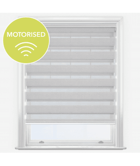 Infinate Champagne Motorised Dimout Day & Night Roller Blind