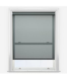 Iris Charcoal Made to Measure Dimout Roller Blind