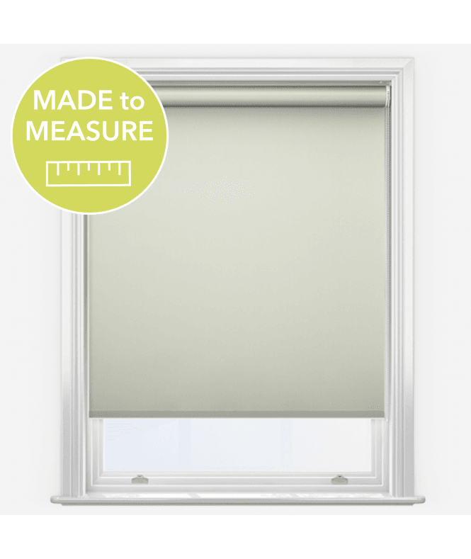 New Edge Blinds Iris Cream Made to Measure Blackout Roller Blind