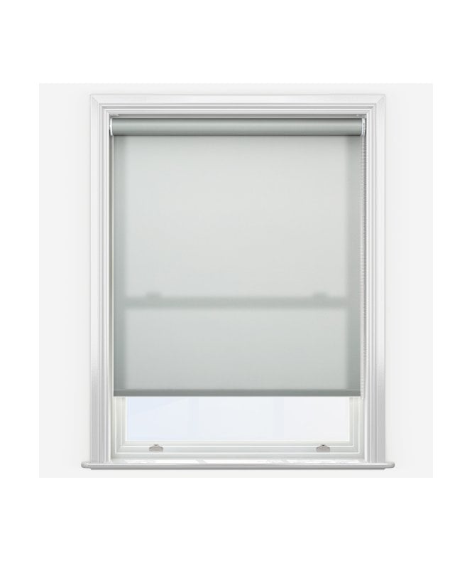 New Edge Blinds Iris Dove Made to Measure Dimout Roller Blind