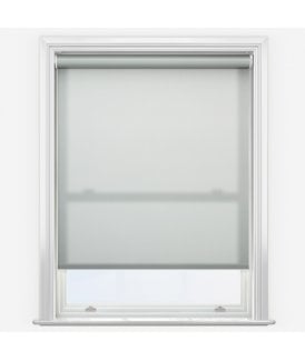 Iris Dove Made to Measure Dimout Roller Blind