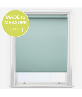Iris Mint Made to Measure Blackout Roller Blind