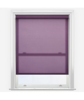 Iris Mulberry Made to Measure Dimout Roller Blind