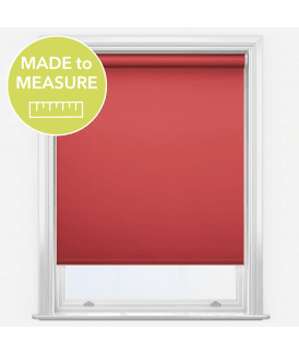 Iris Red Made to Measure Blackout Roller Blind