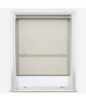 Iris Taupe Made to Measure Dimout Roller Blind