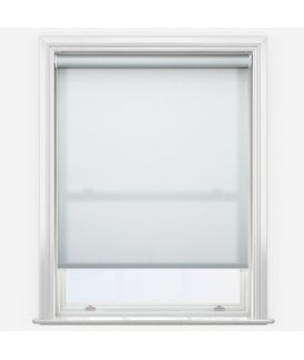 Iris True White Made to Measure Dimout Roller Blind