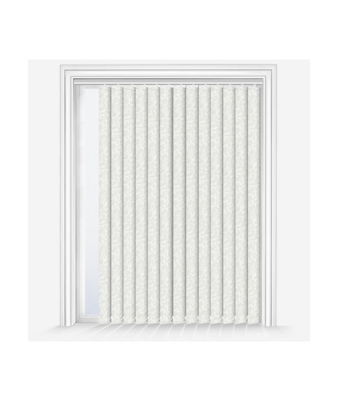 New Edge Blinds Isla Ivory Custom Made Blackout Vertical Blind