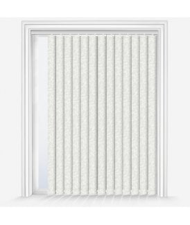 Isla Ivory Custom Made Blackout Vertical Blind