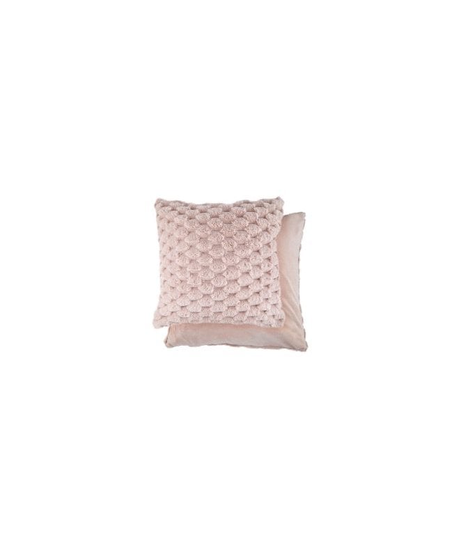 New Edge Blinds Leah Collection Deluxe Cushion Cover in Blush Pink