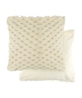Leah Collection Deluxe Cushion Cover in Cream