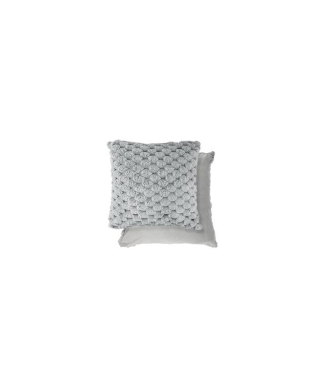 New Edge Blinds Leah Collection Deluxe Cushion Cover in Silver